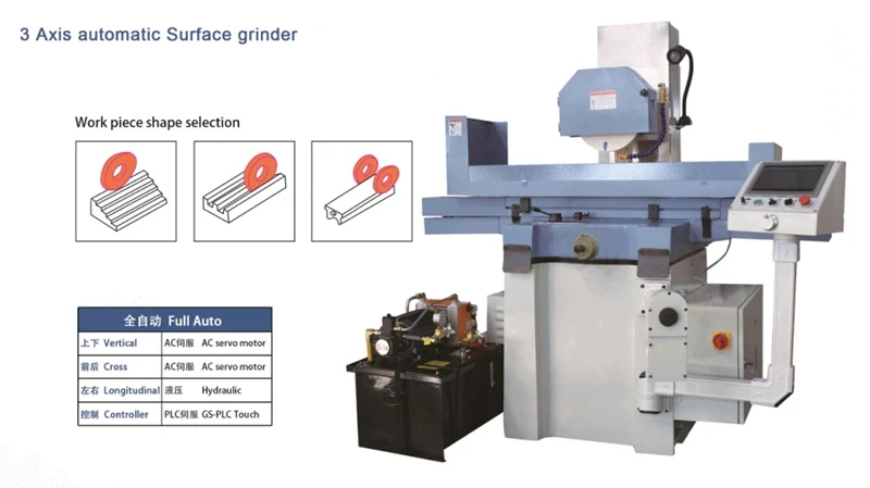 3 Axis Fully Automatic Surface Grinder